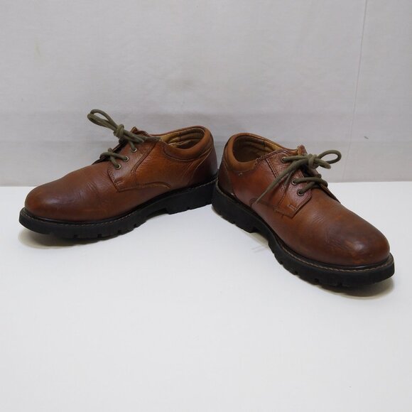 Dockers Shelter 90-3902 Pebbled Leather TPR Non-slip Outsole Men Size 10M Shoes - Picture 4 of 8